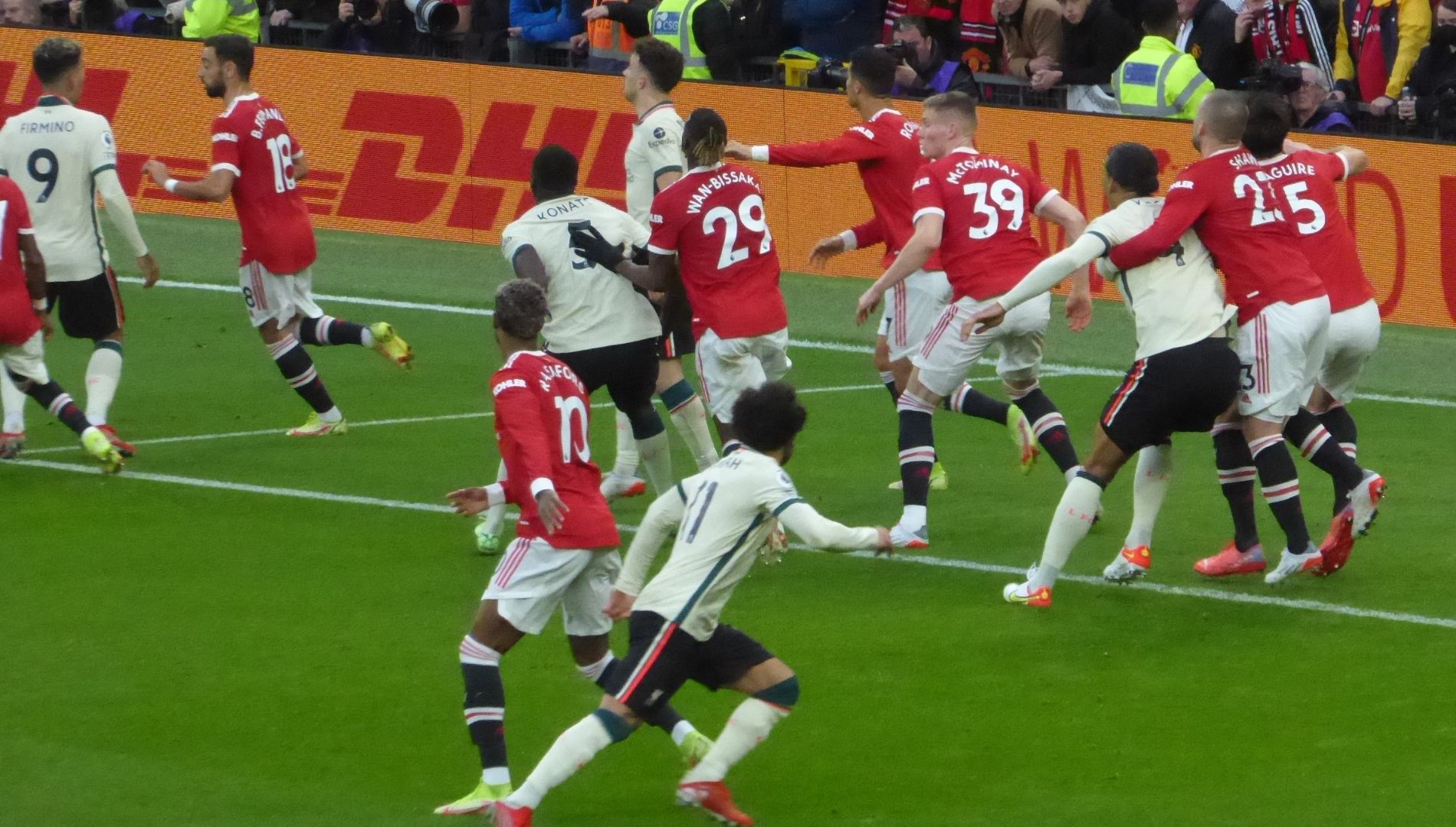 5. North West Derby: Man United Vs. Liverpool (England)