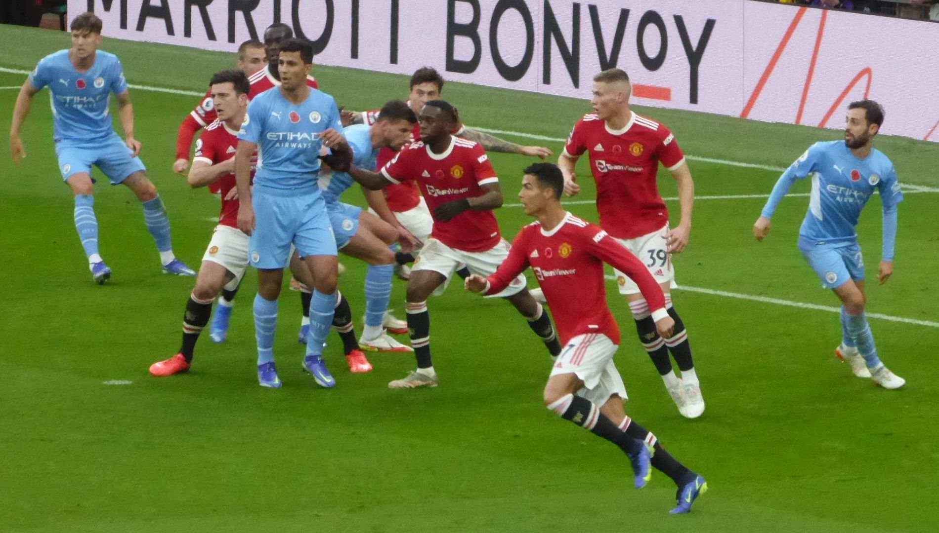 10. Manchester Derby: Man United Vs. Man City (England)