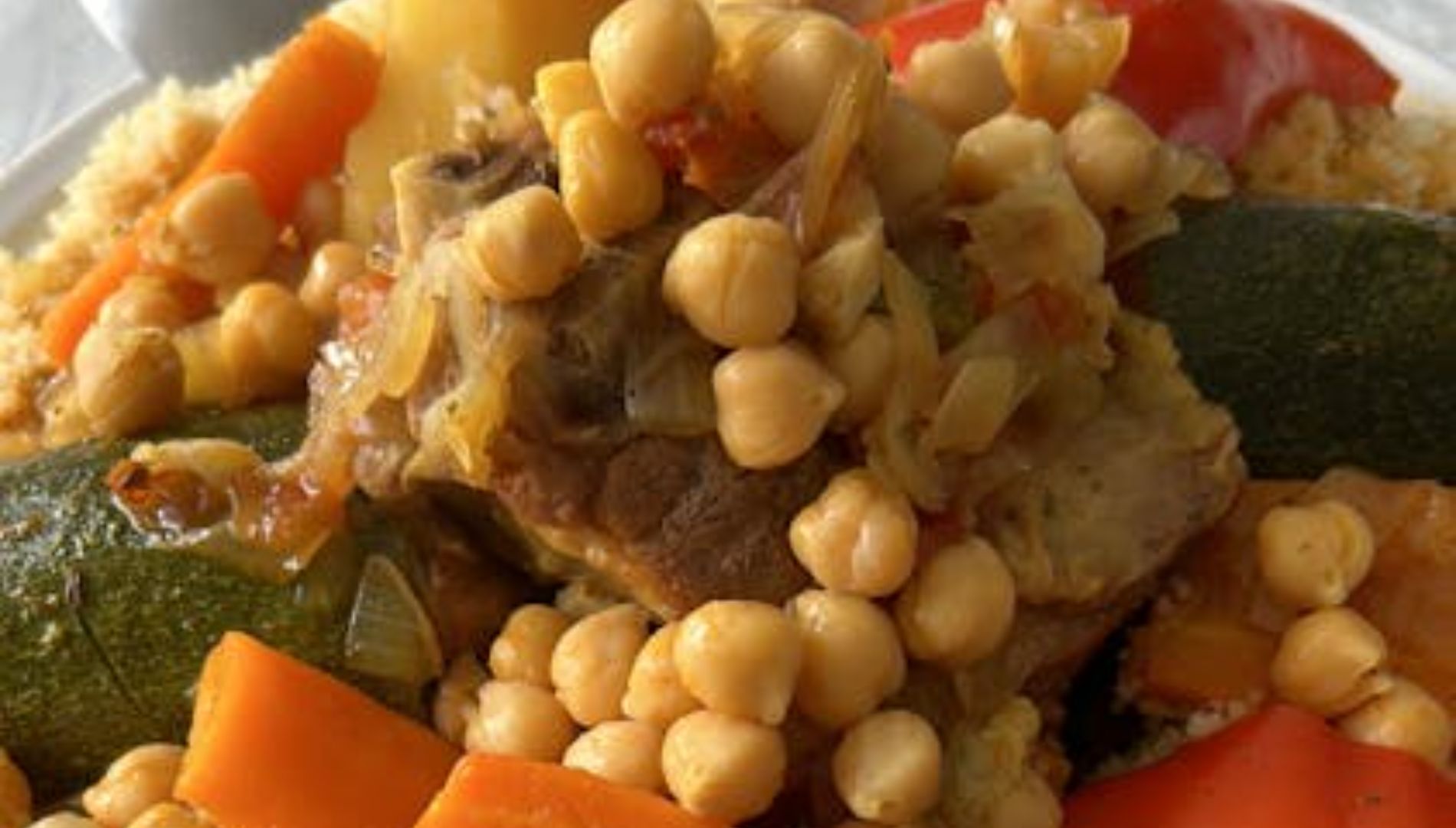 Couscous aux légumes et pois chiches