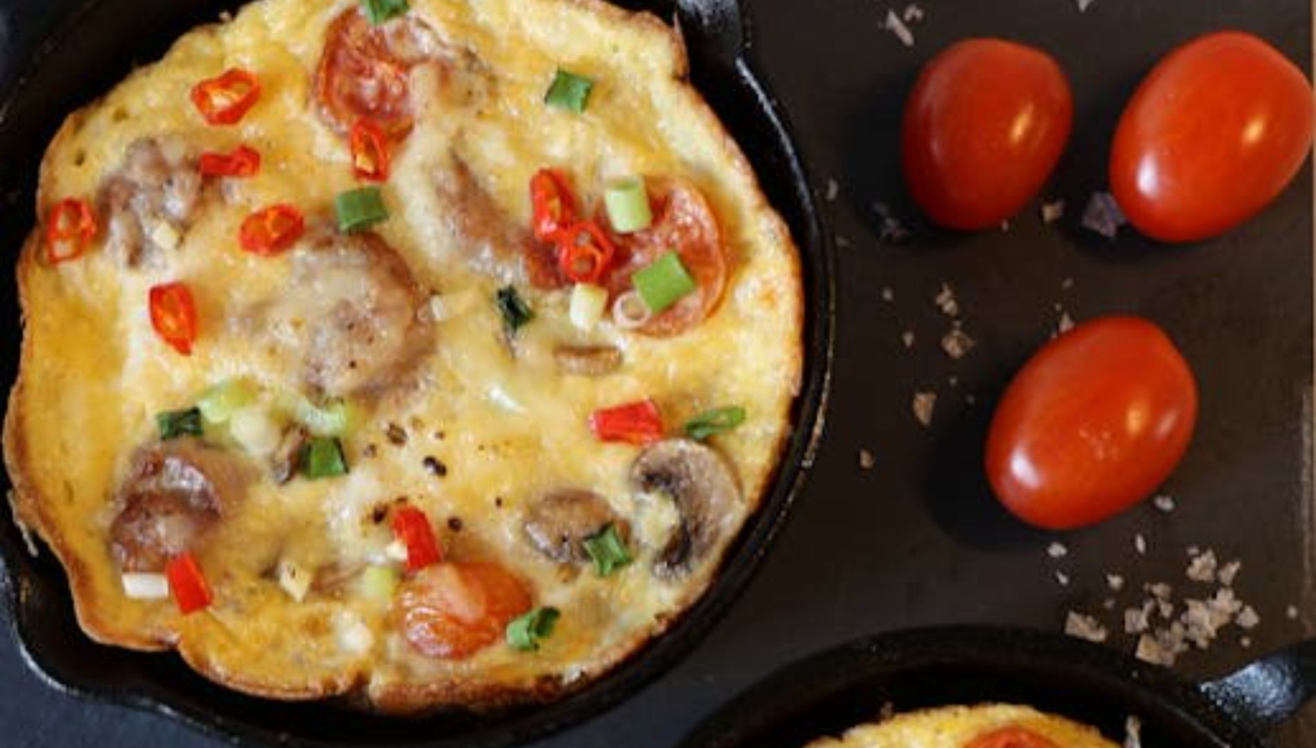 Omelette aux légumes gourmands