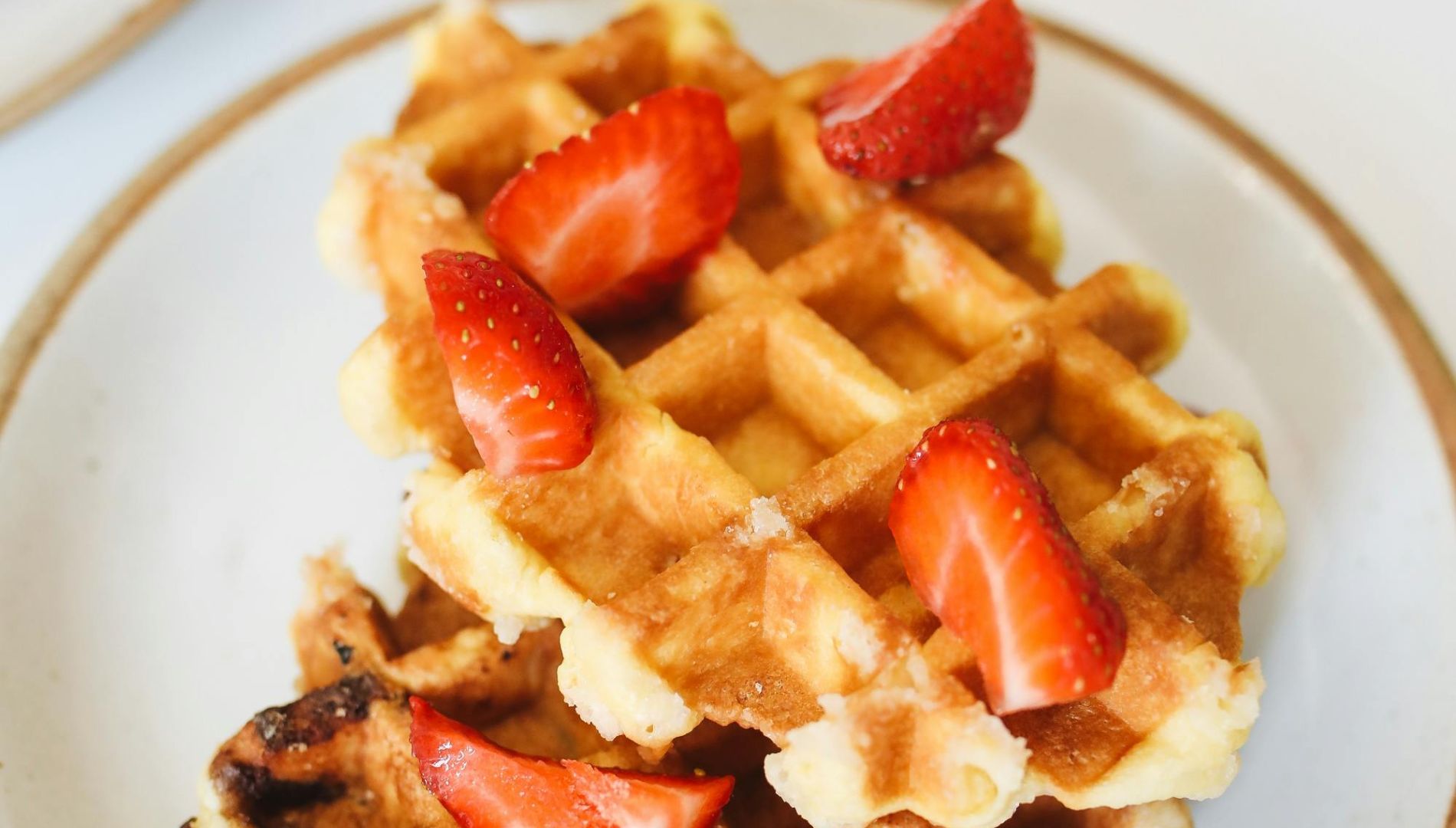 Strawberry Waffles