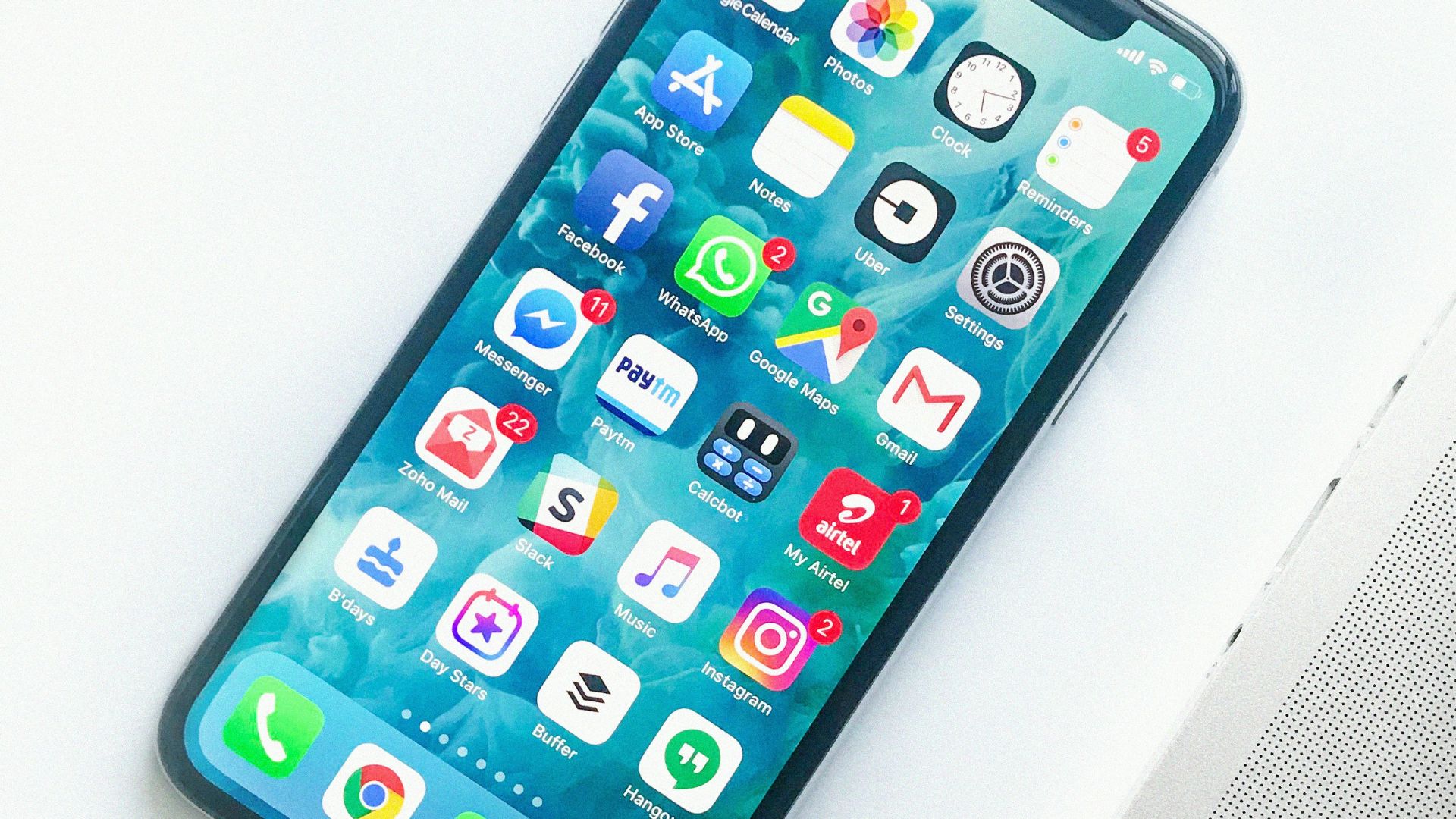 Rester sur son téléphone