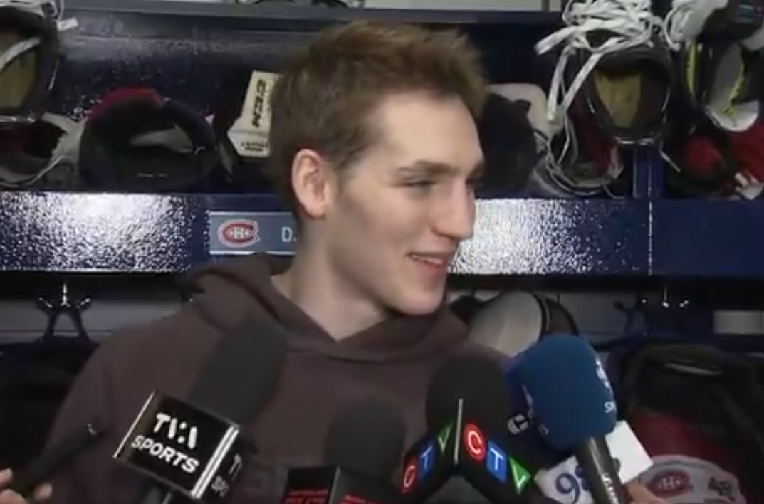 “We’ll see” – Lane Hutson regarding a contract announcement