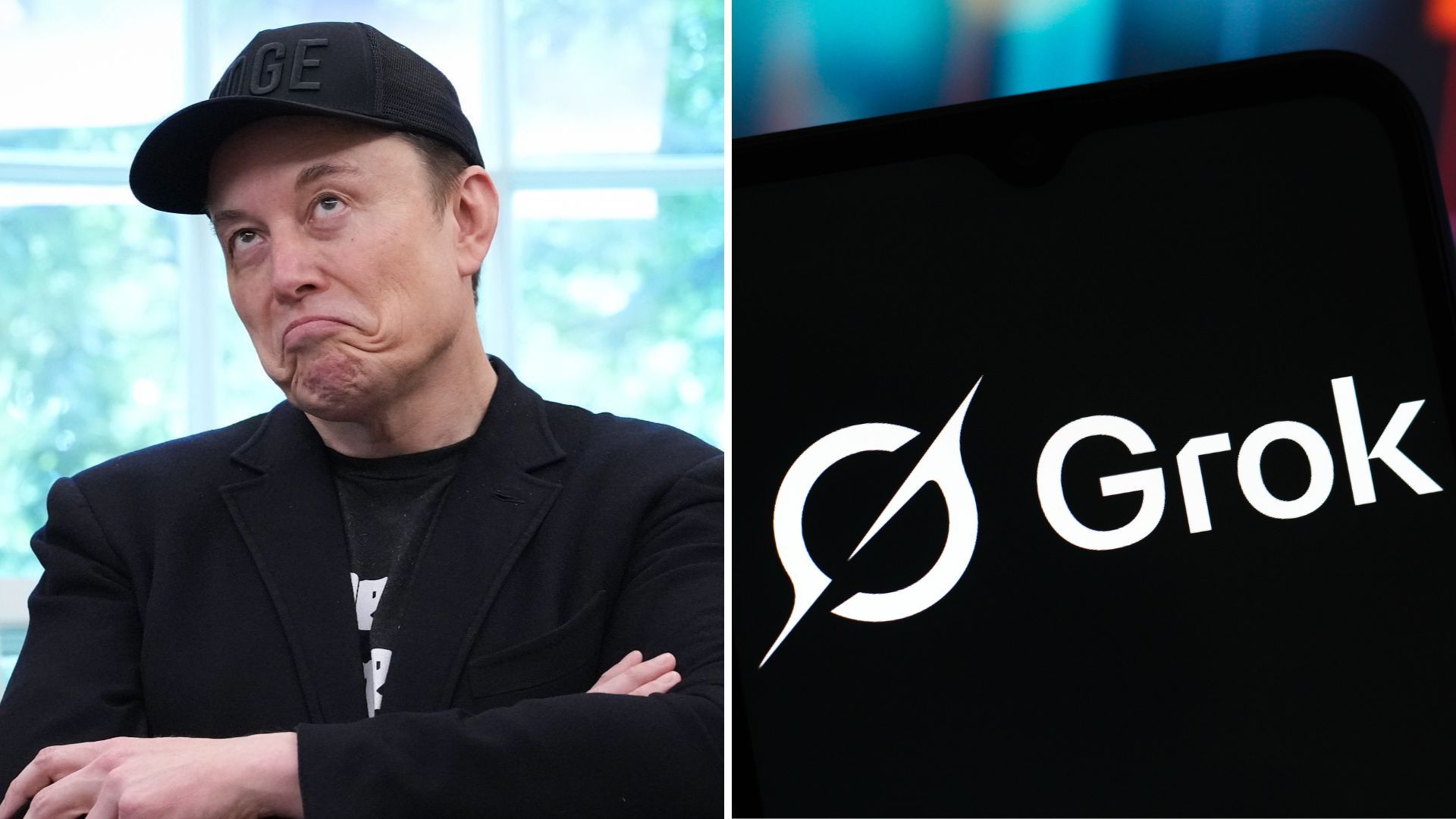 Elon Musk se fâche contre Grok