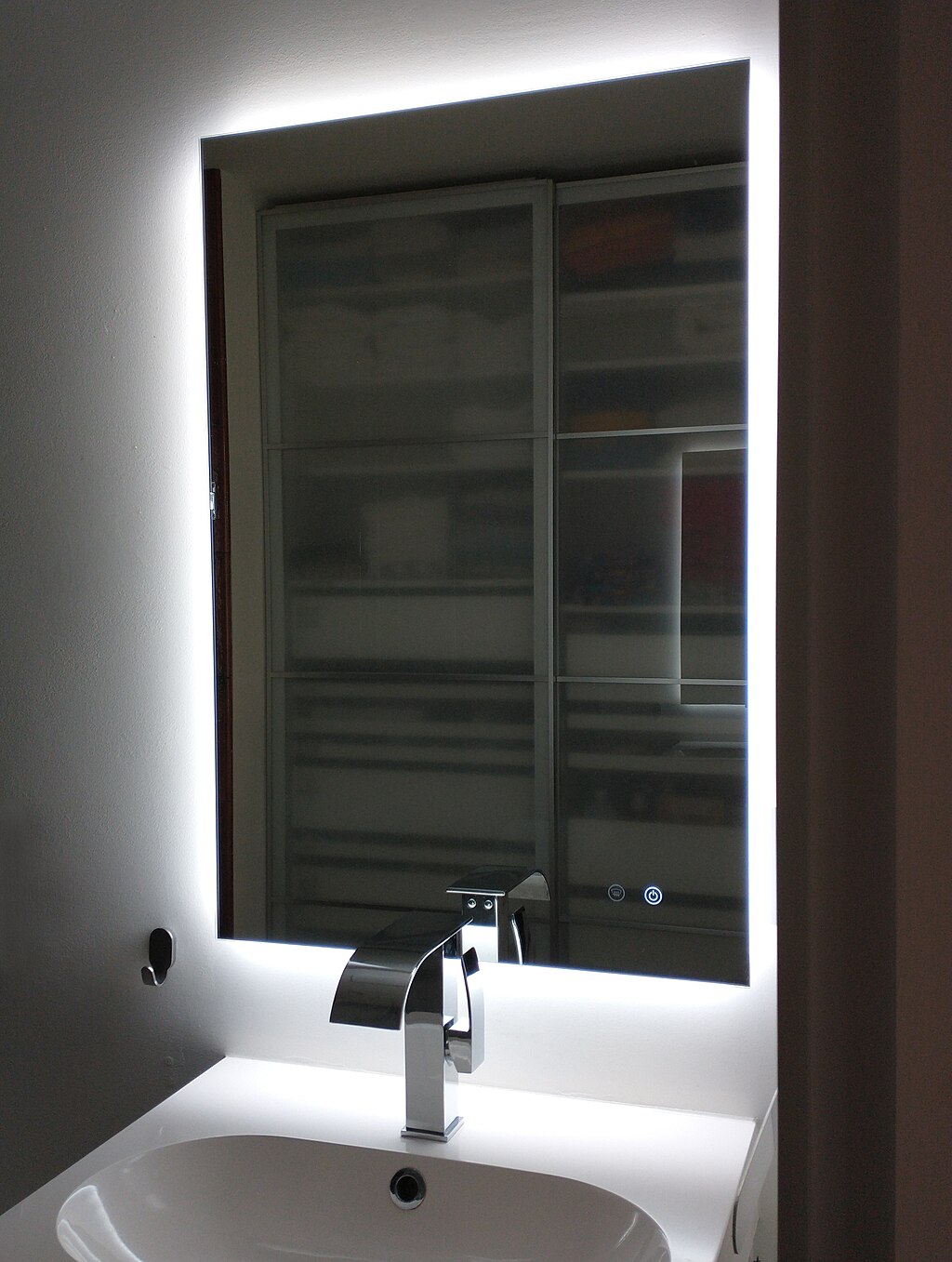 Backlit LED Mirror