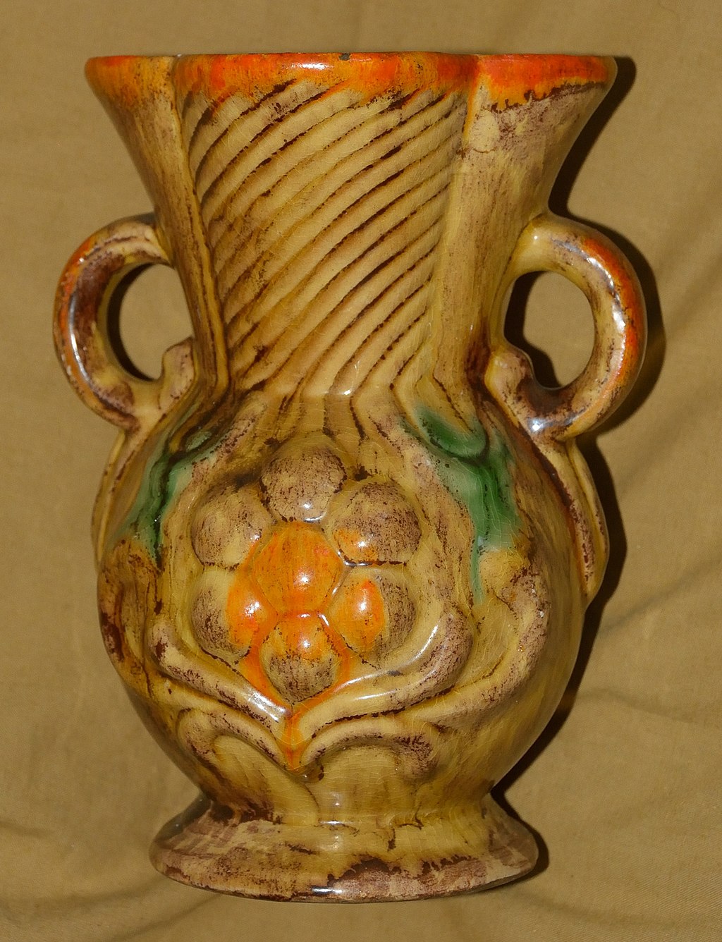 High-Gloss Ceramic Vase