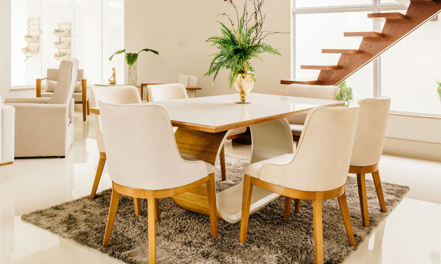Separate The Dining Area In An Open Floor Plan