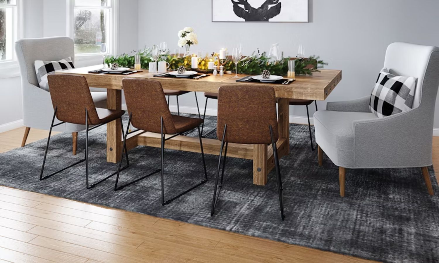 Contrast Furniture Colors With A Bold Base