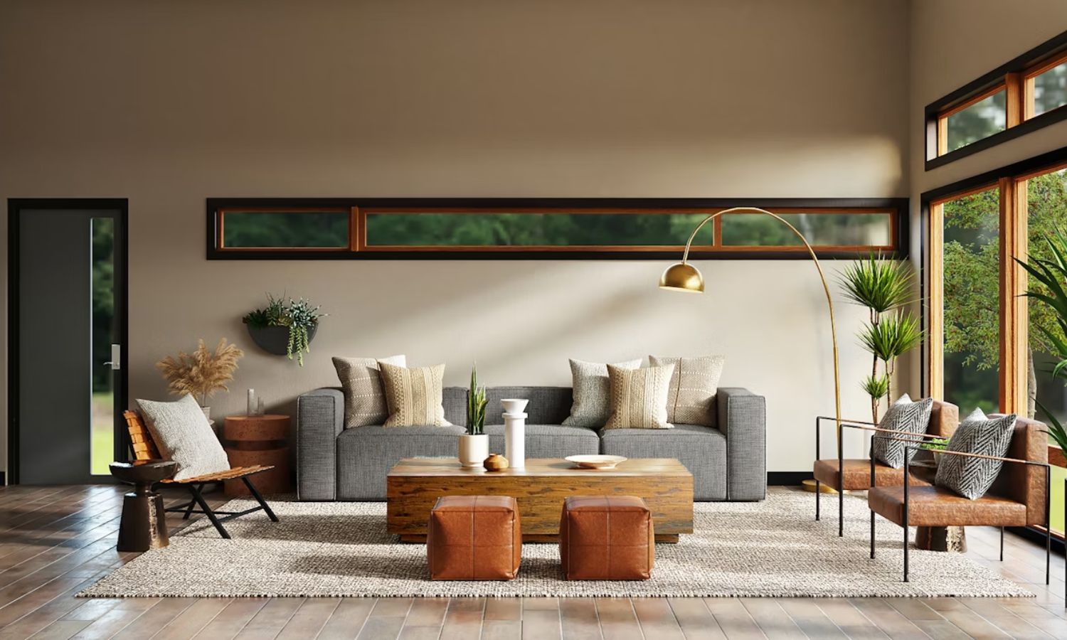 Extend Visual Lines With Striped Rug Patterns