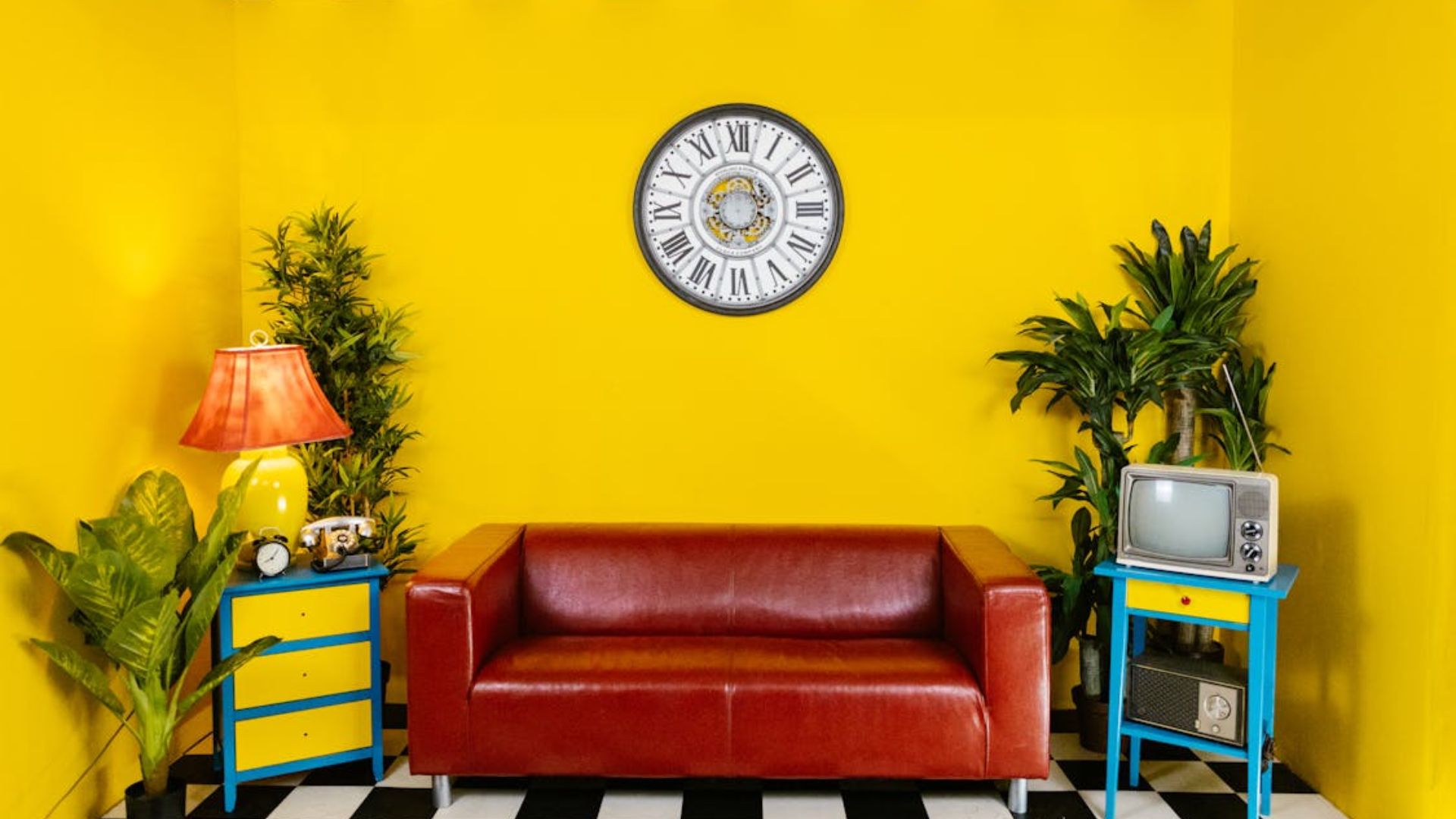Yellow And Hot Pink
