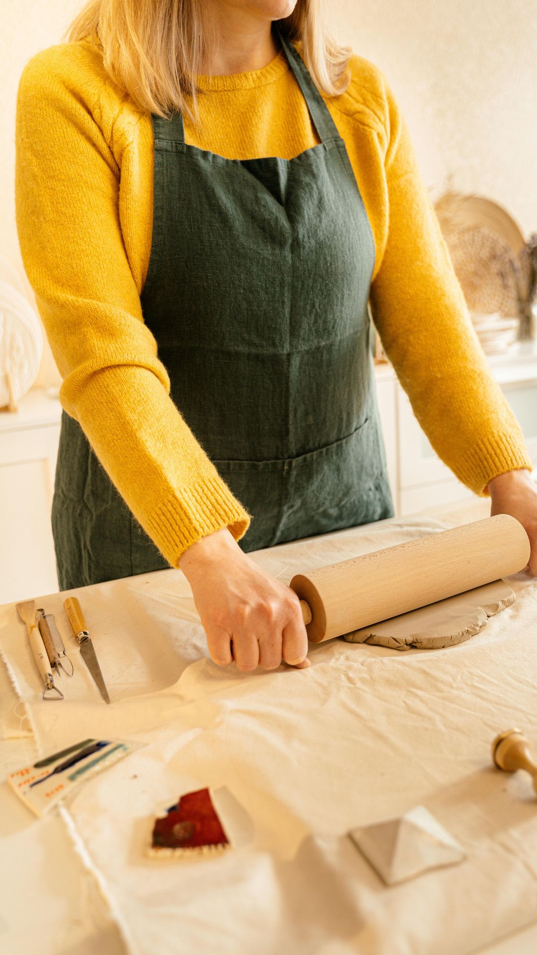 Artisan Linen Apron