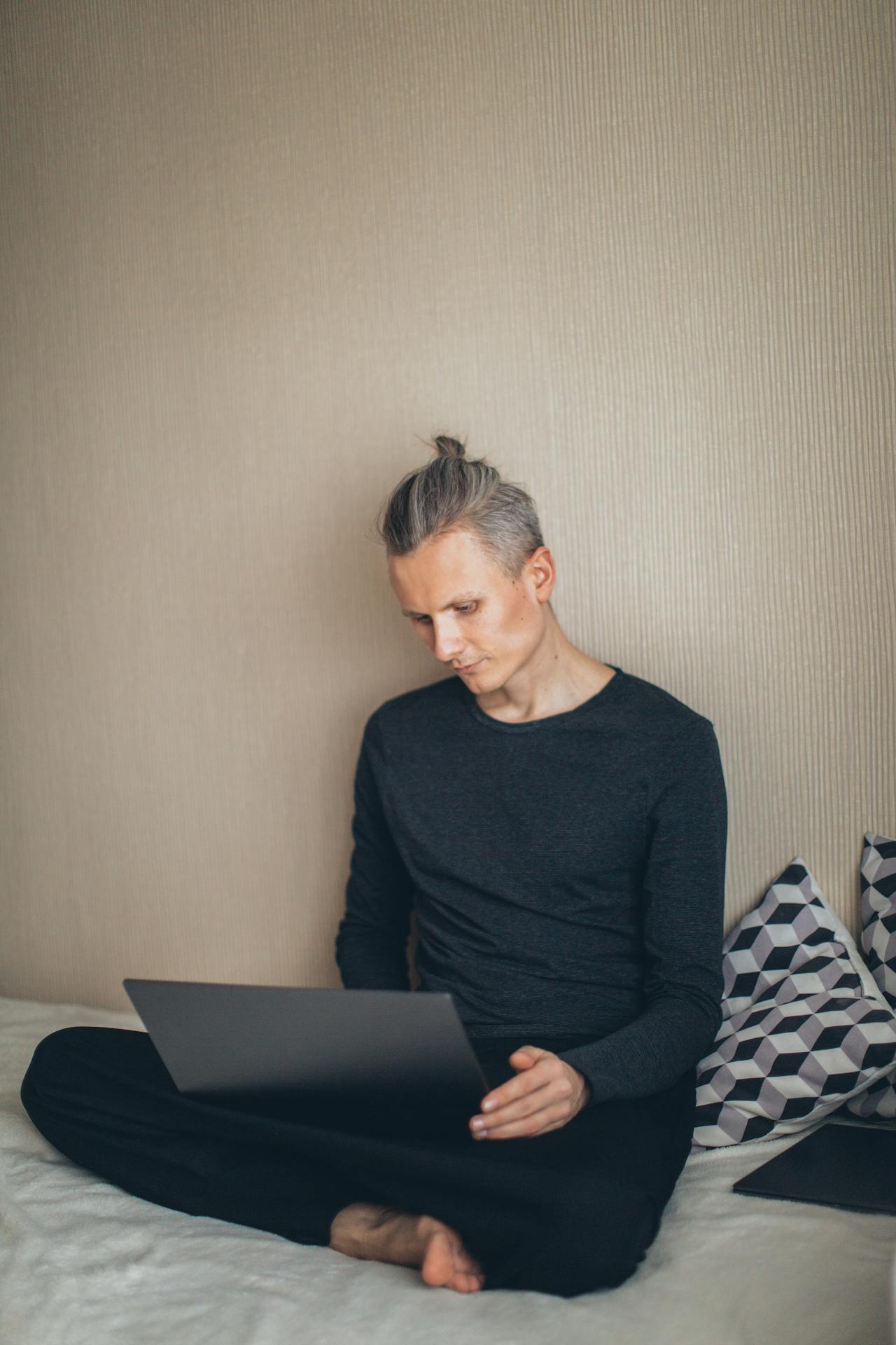 Checking Work Emails In Bed