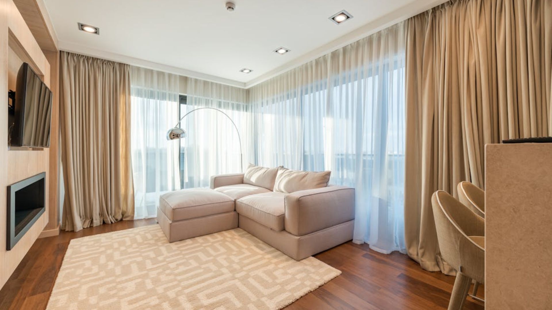Add Floor-To-Ceiling Drapes