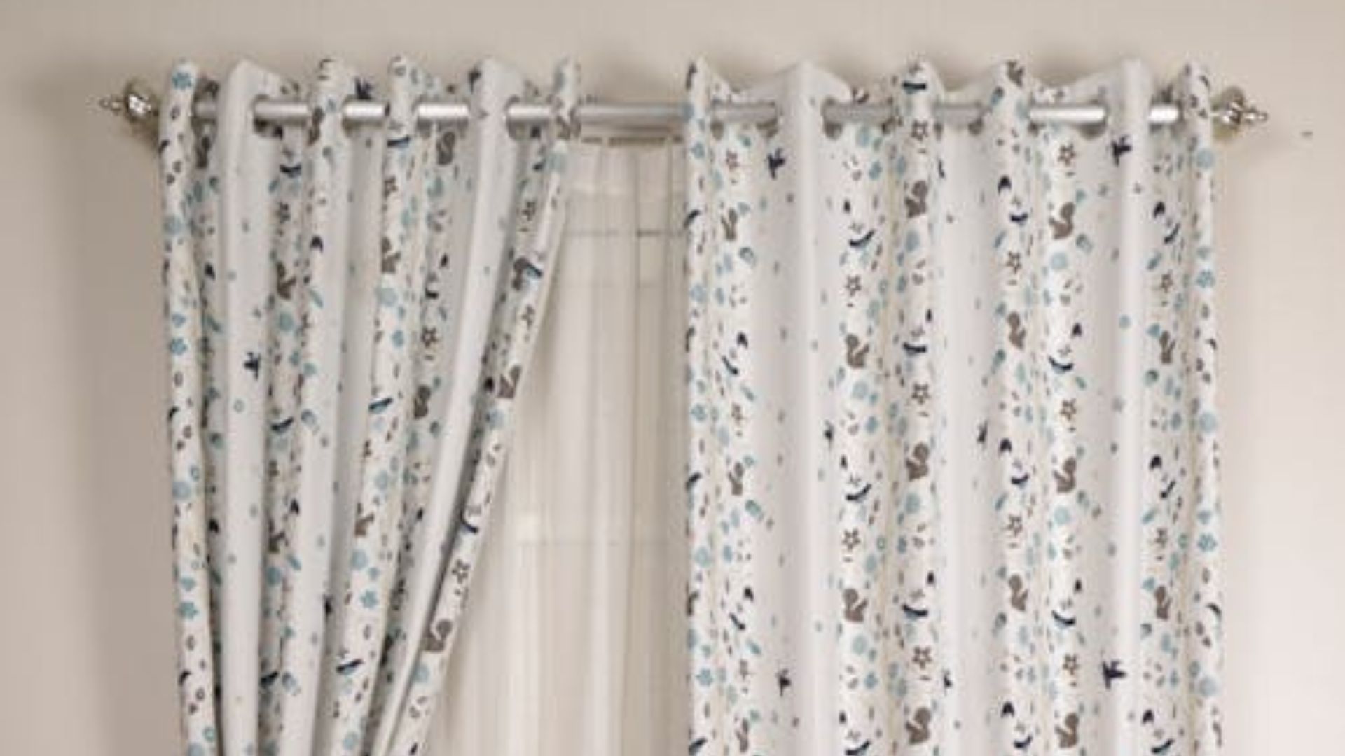 Soften Corners With Curved Curtain Rods