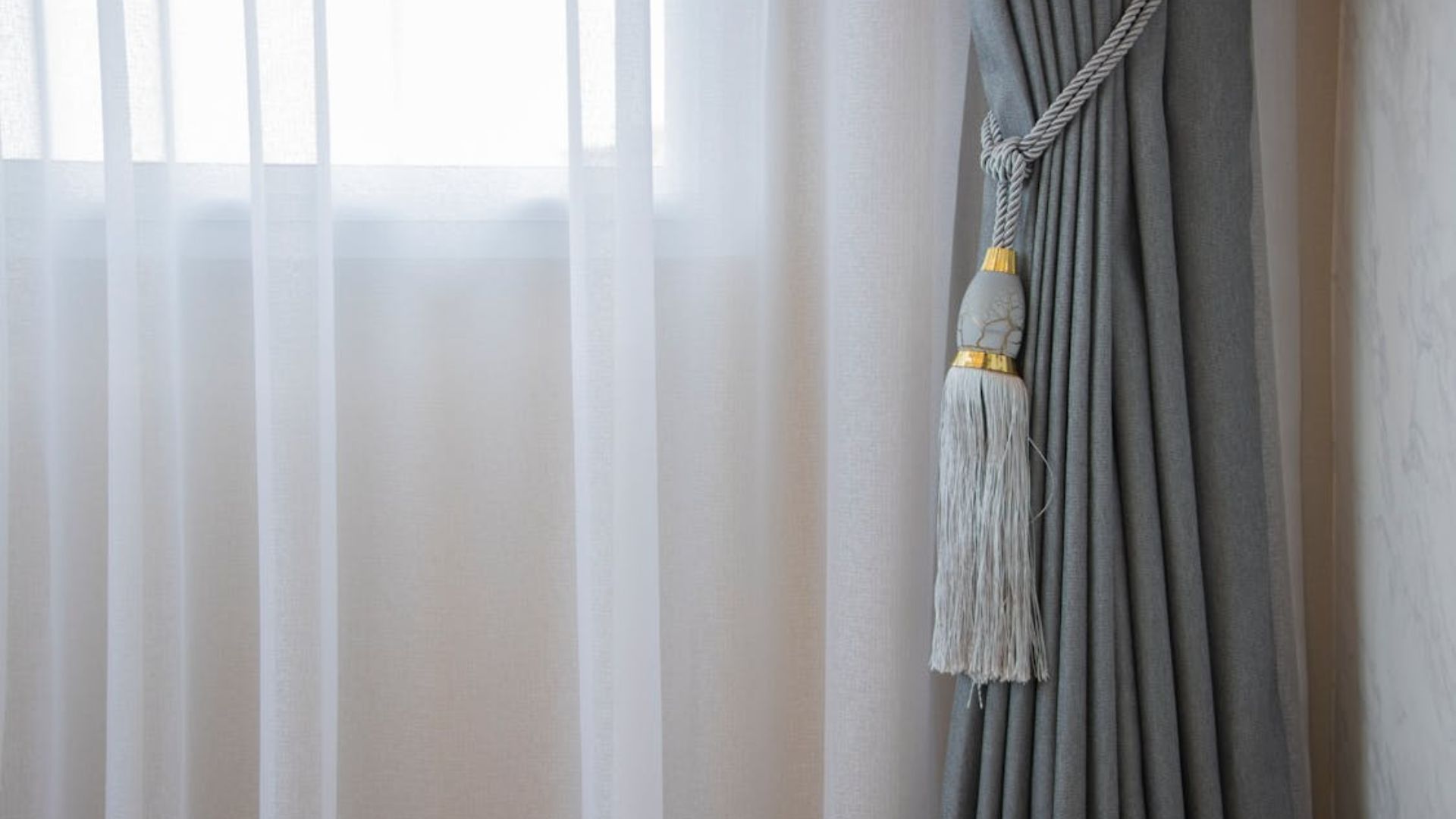 Install Tie-Back Curtains