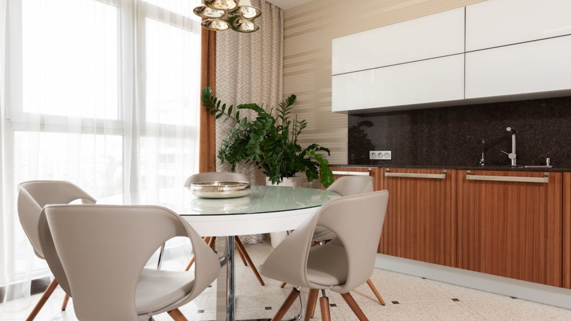 Replace Doors With Flowing Curtain Dividers