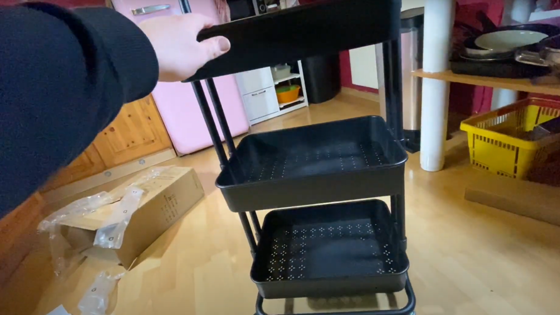 Rolling Cart Office Hub