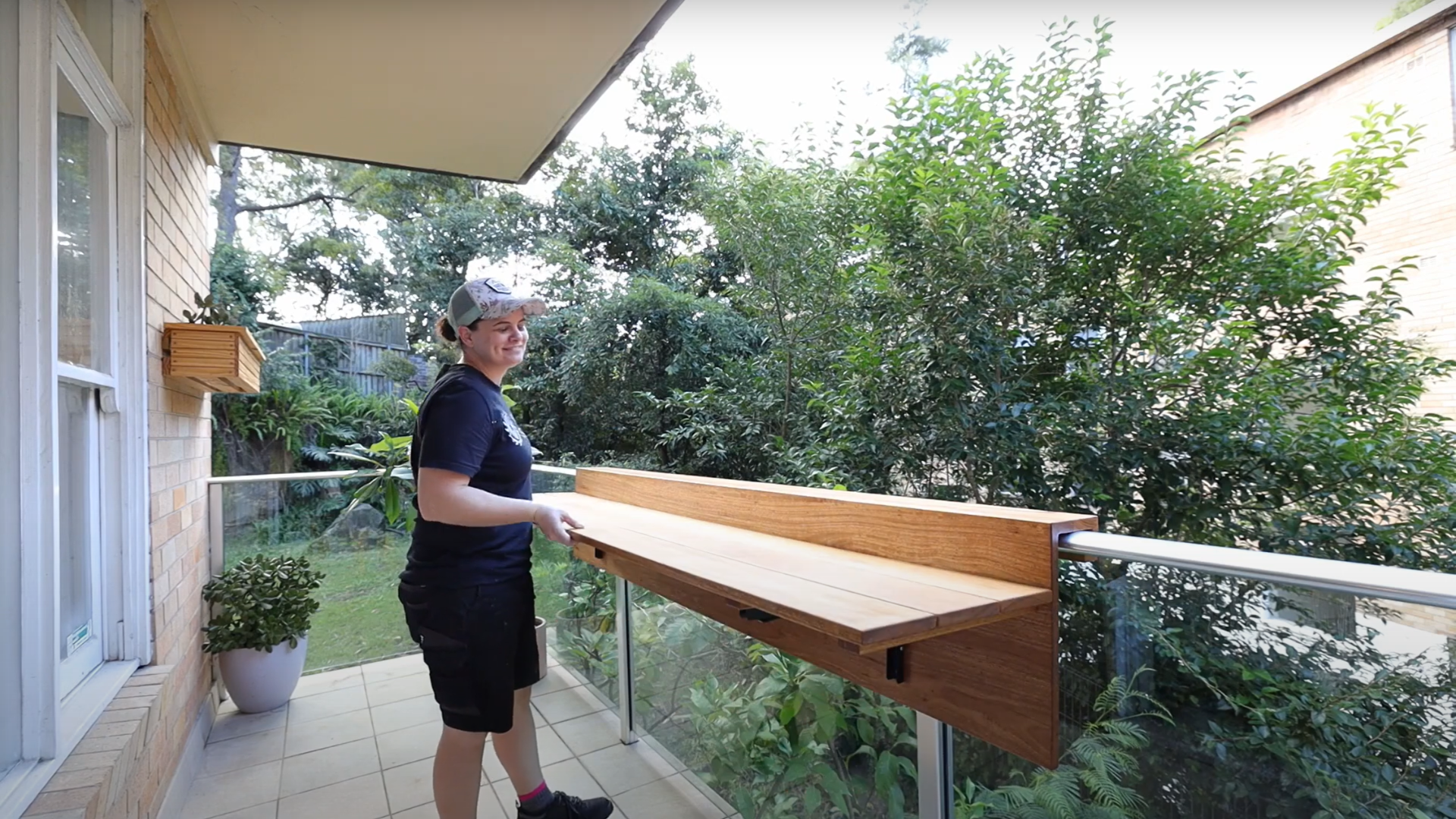 Balcony Folding Table Desk