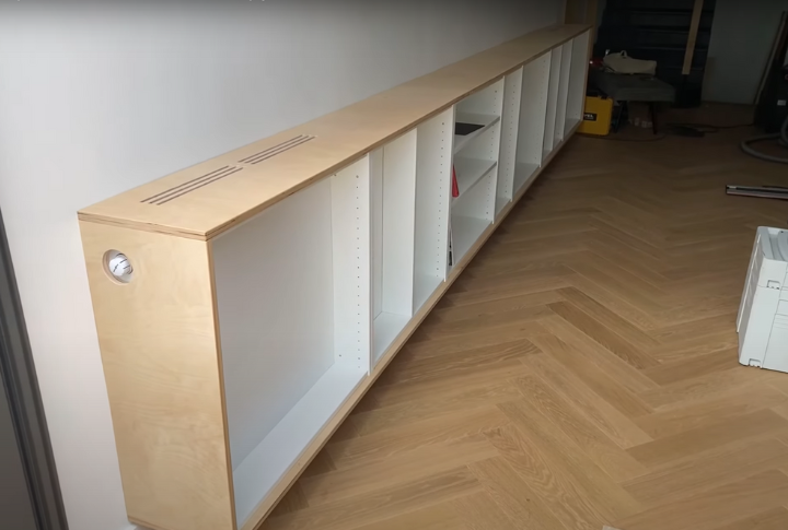 Over-Radiator Slim Desk