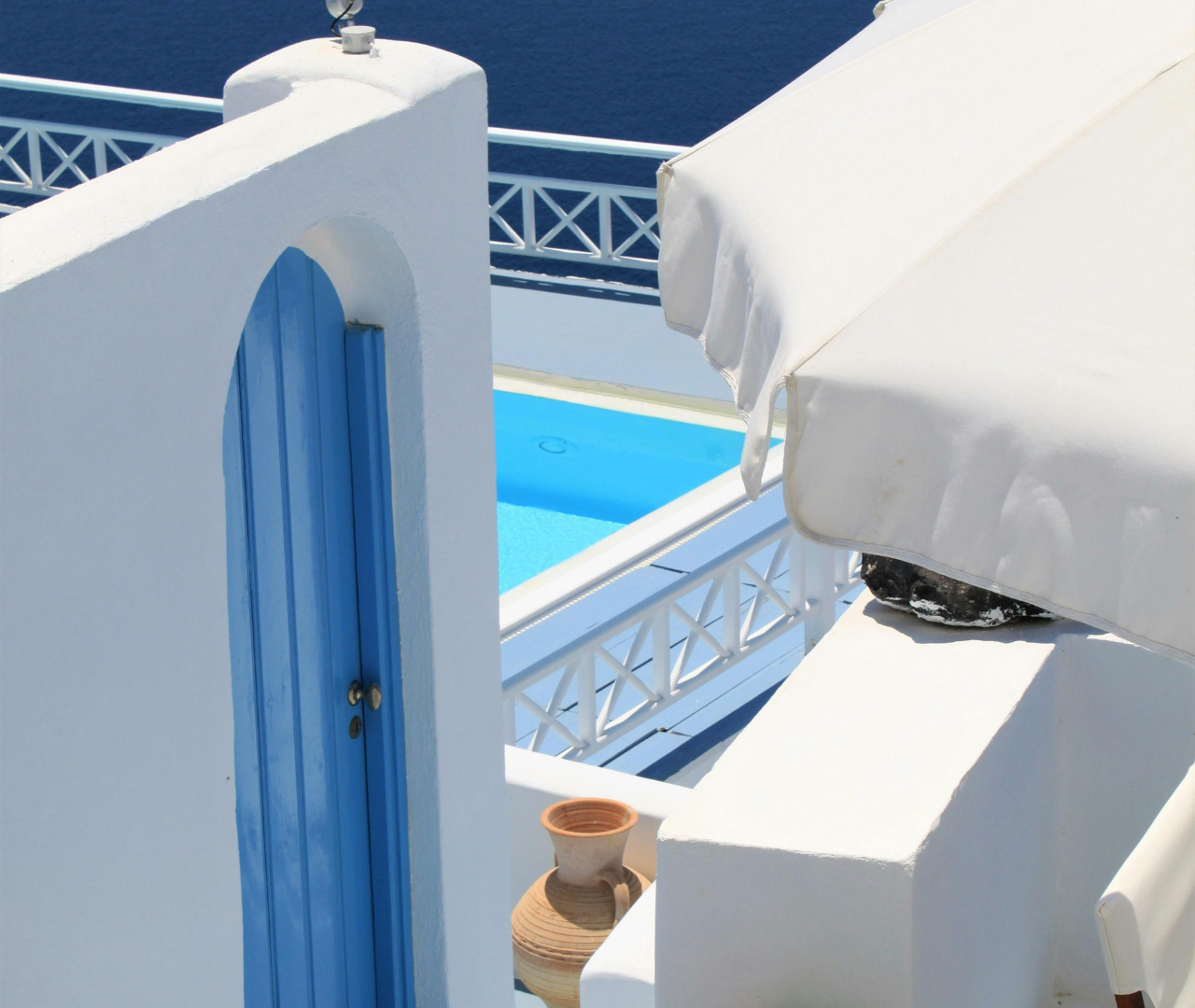 Katikies Hotel, Santorini, Greece