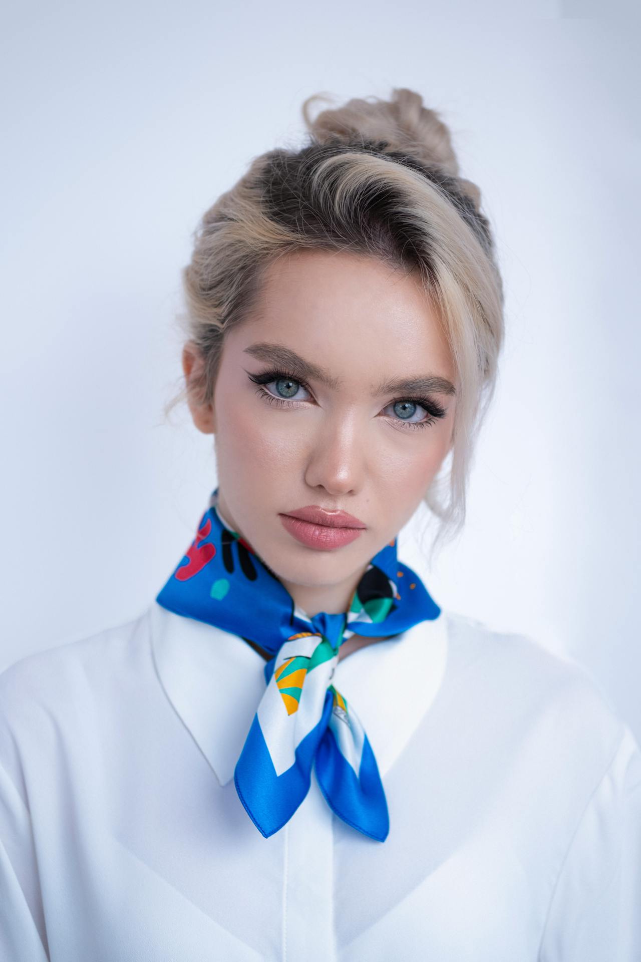 Silk Scarf Or Neckerchief