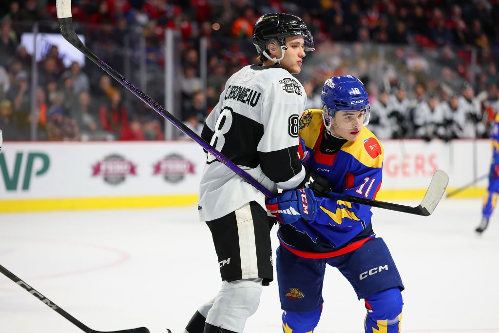 Top-2 of his crop: NHL scouts love Justin Carbonneau’s throw