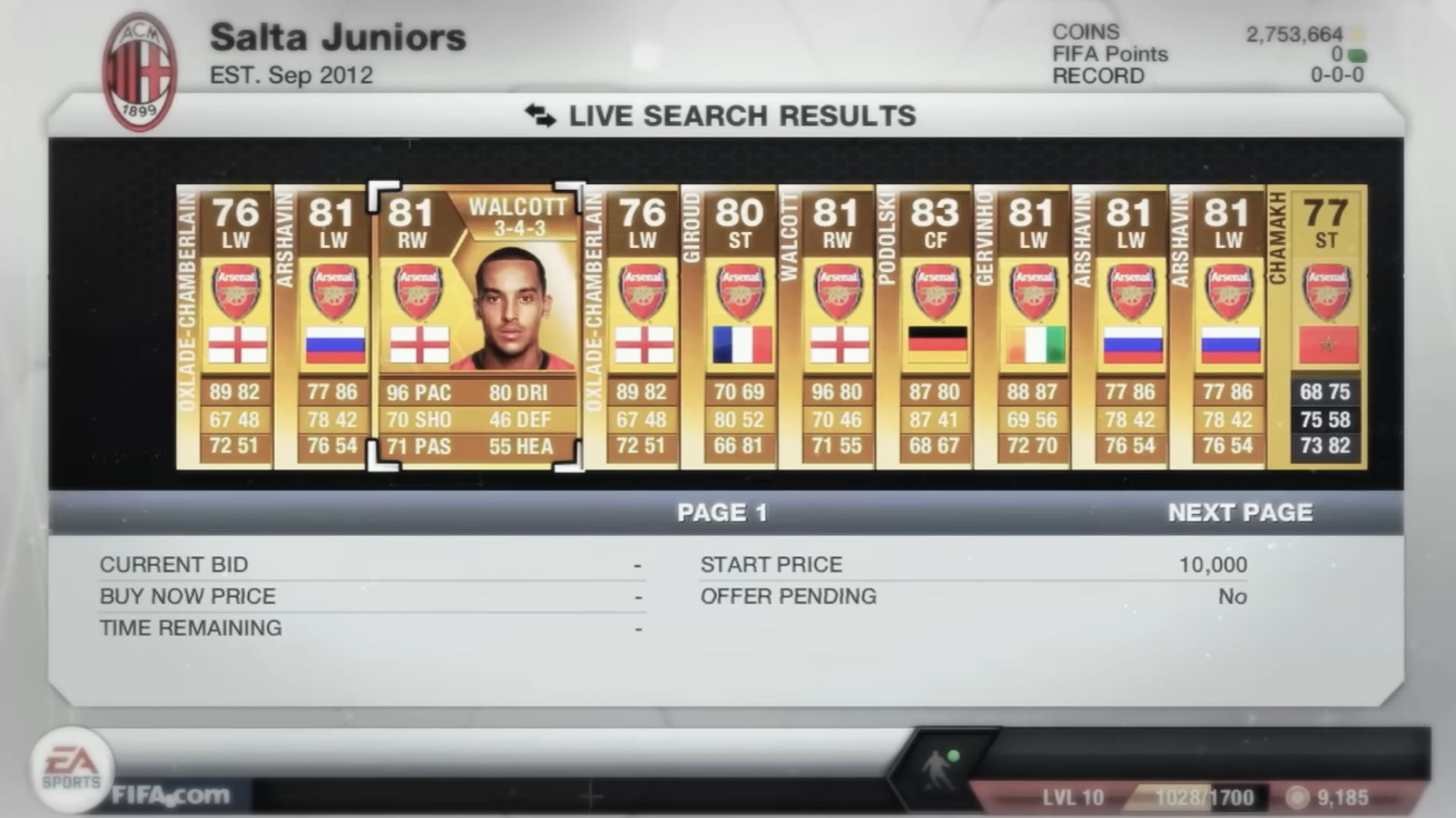 3. Réinitialisation annuelle de FIFA Ultimate Team