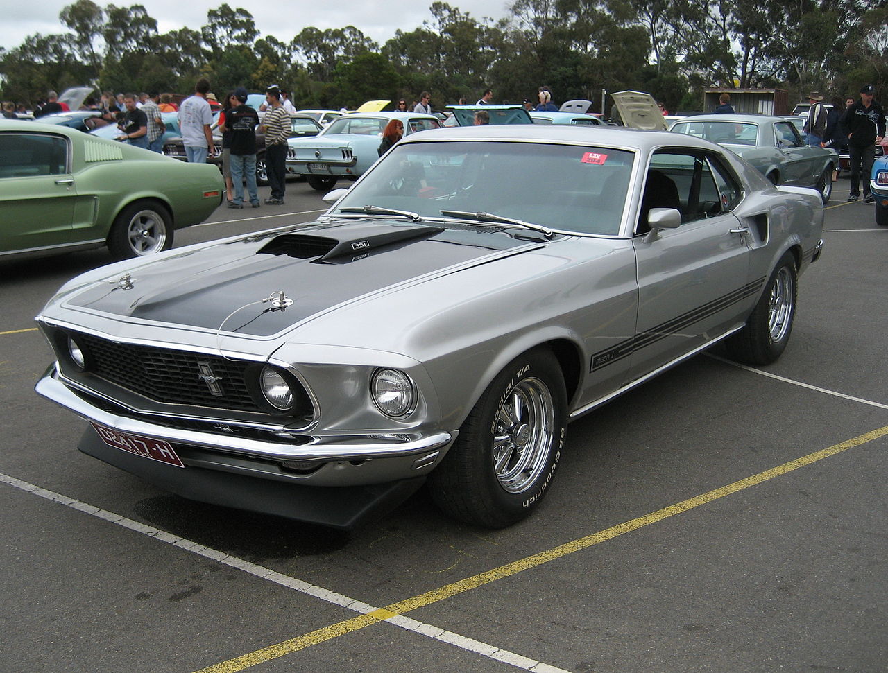 1969 Mustang Mach 1: “John Wick”