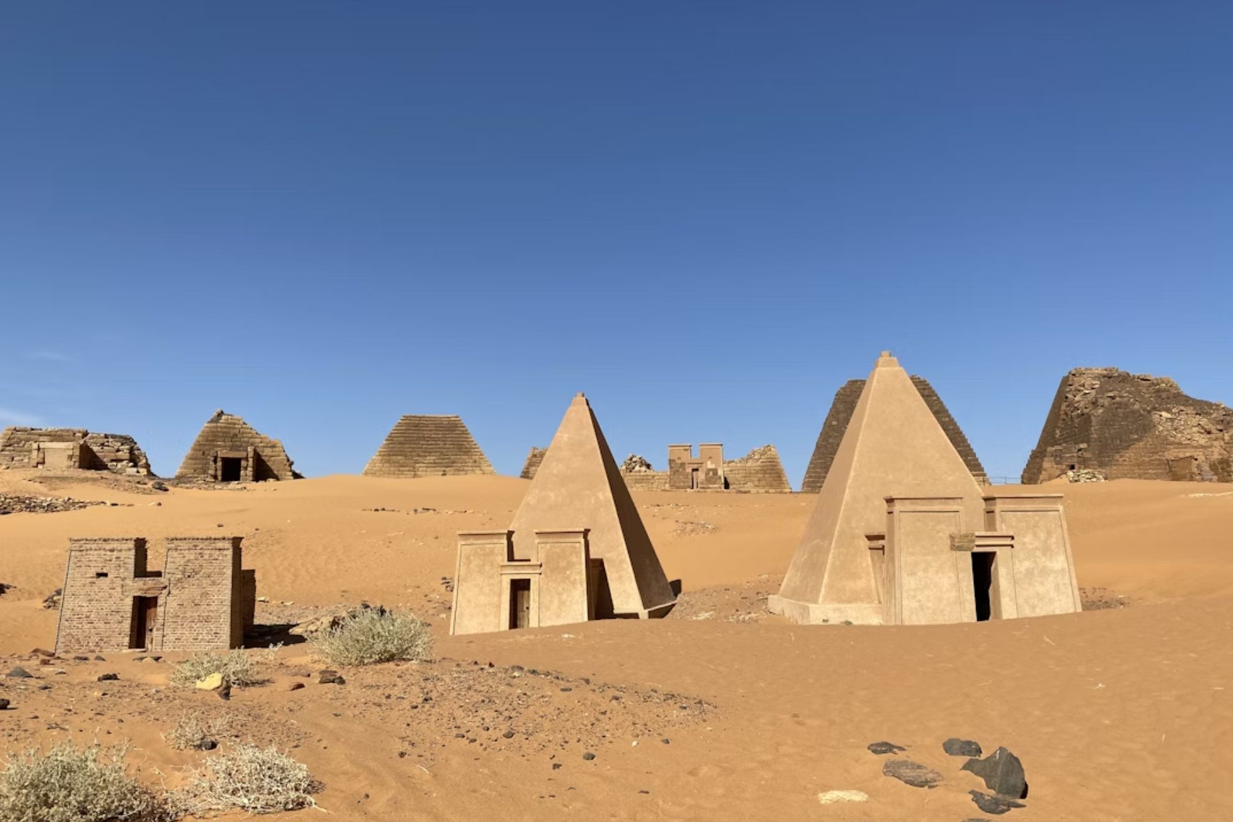 Pyramids Of Meroë, Sudan