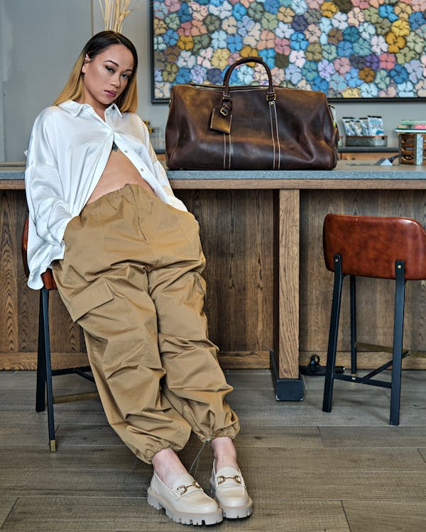 Le pantalon parachute