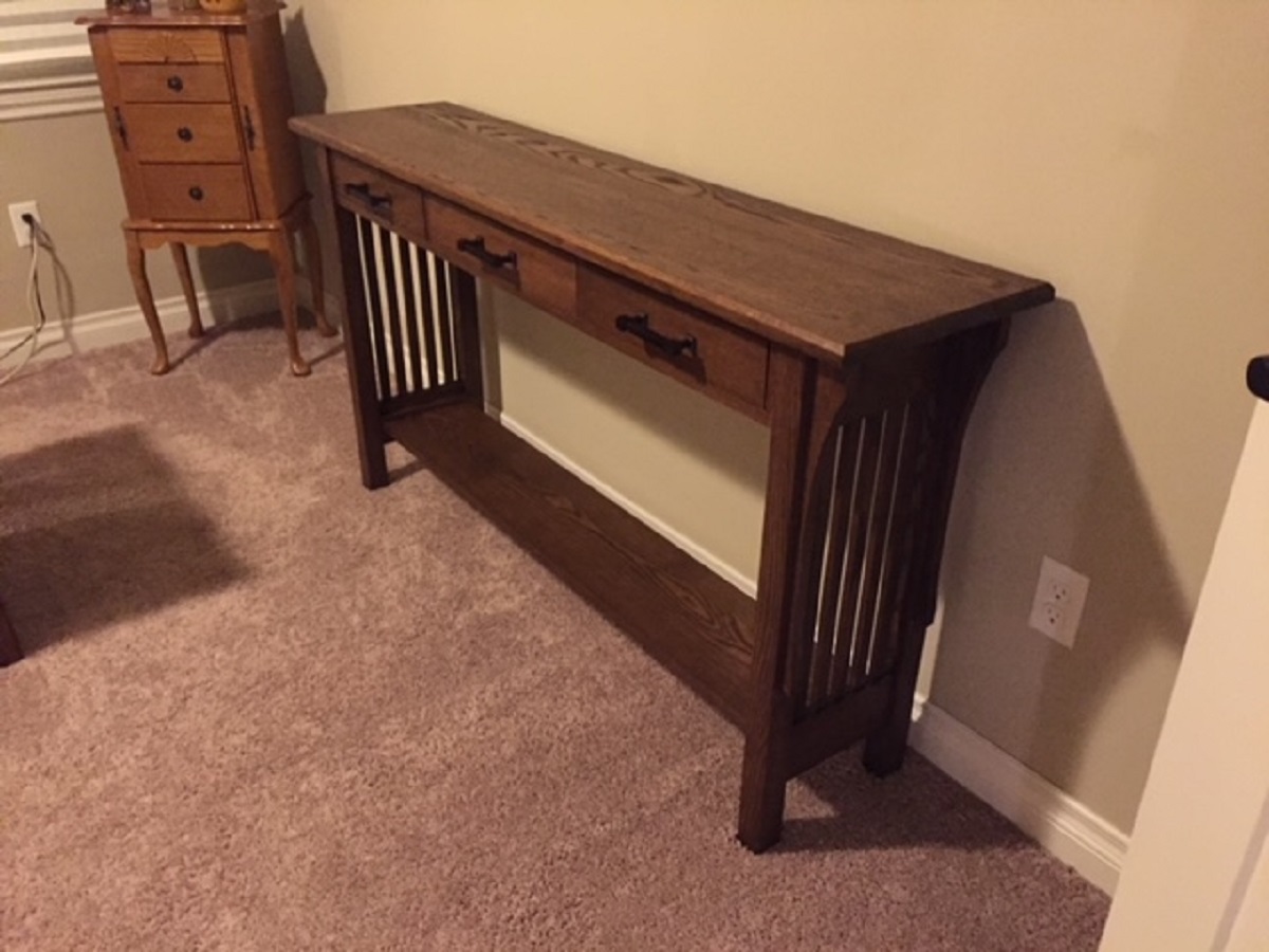 Add a Slim Console Table