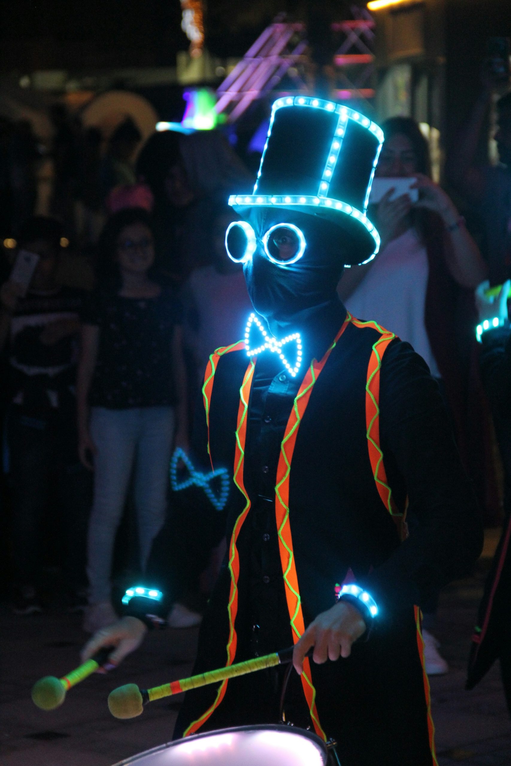 3 . Les tenues LED