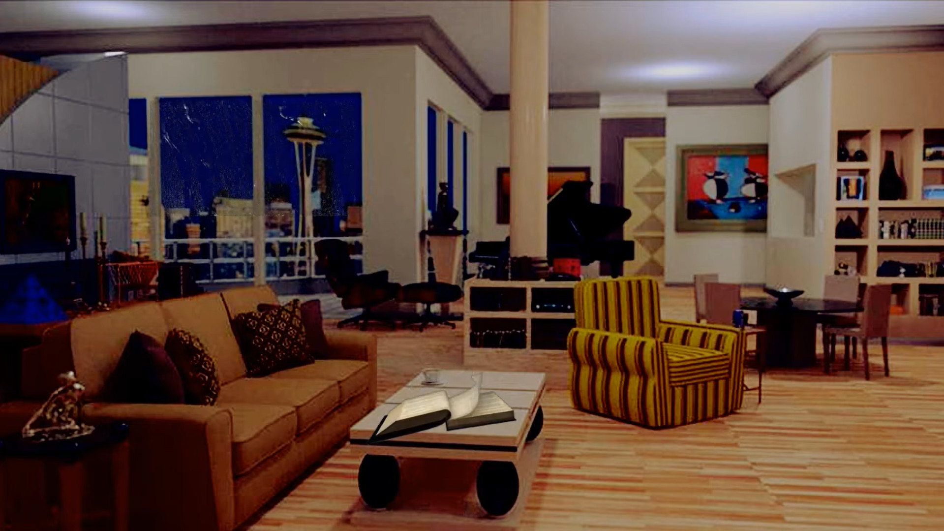 Ultra-Sophisticated Living Room: "Frasier"