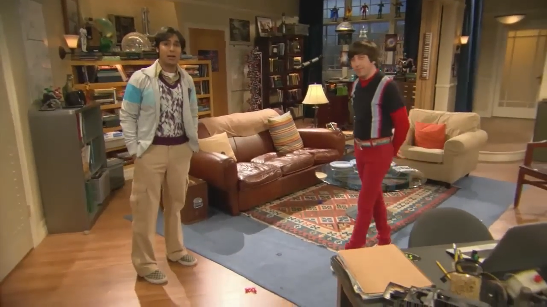Living Room Where Nerd Culture Took Off: "The Big Bang Theory"