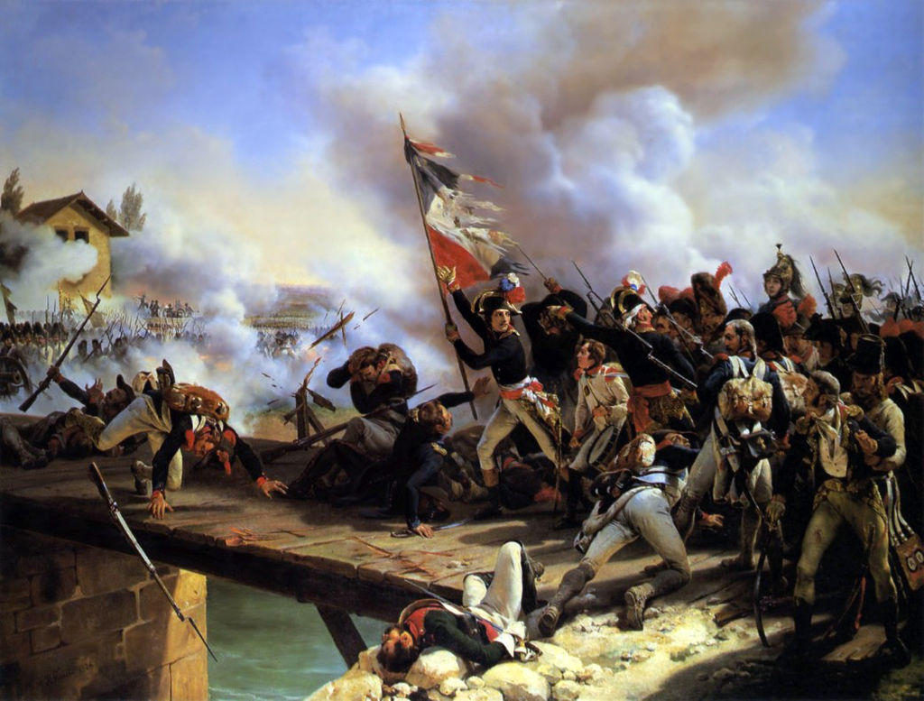 <strong>La bataille du pont d'Arcole (1796)</strong><br>