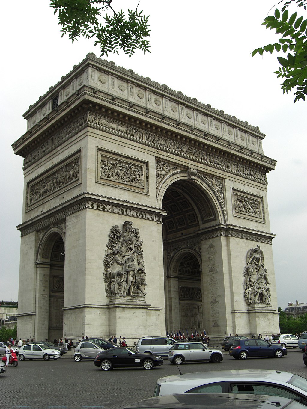 <strong>L'arc de triomphe de l'Étoile (1806)</strong>