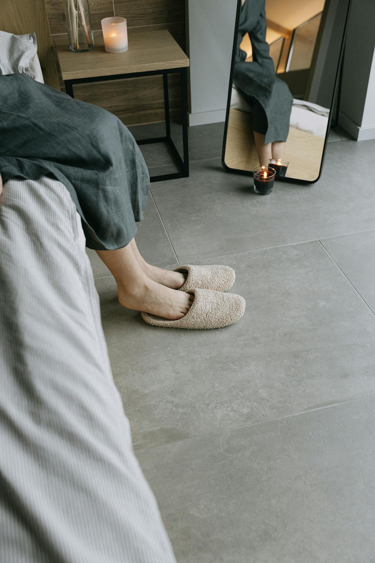 Travel Slippers With Rubber Soles
