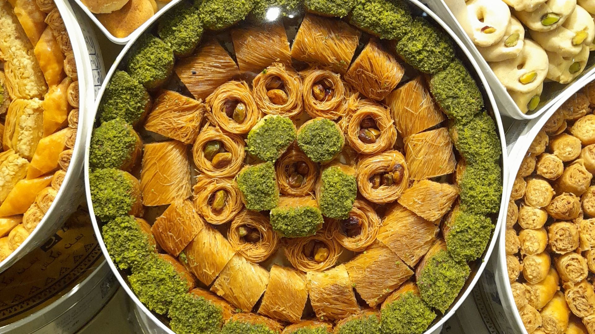 Couche supérieure du baklava