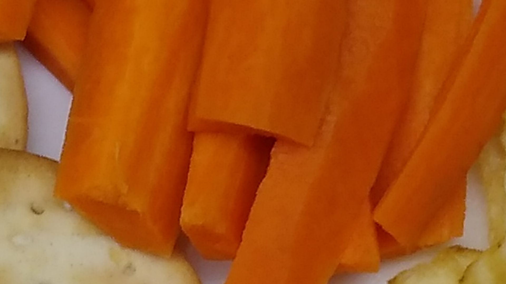 Bâtonnets de carotte