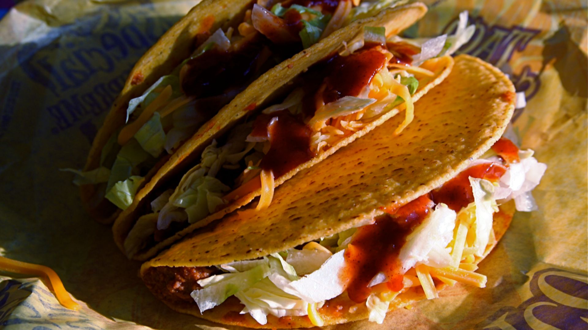Tacos à coque dure