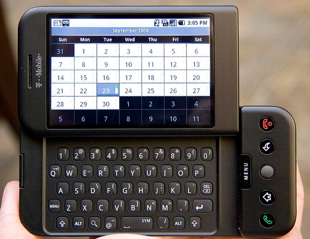 HTC Dream / T-Mobile G1 (2008)