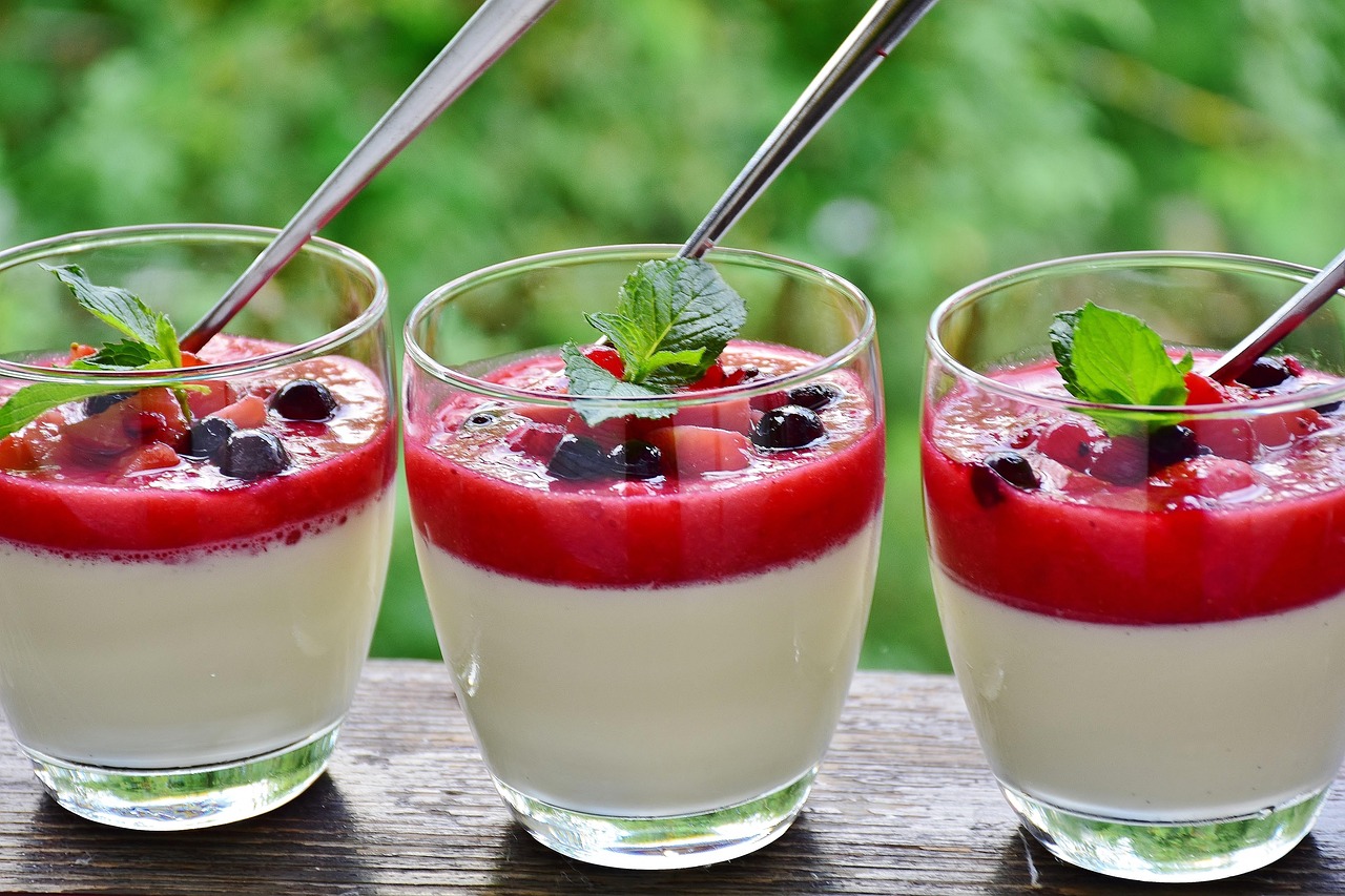 Panna cotta, élégance en pot