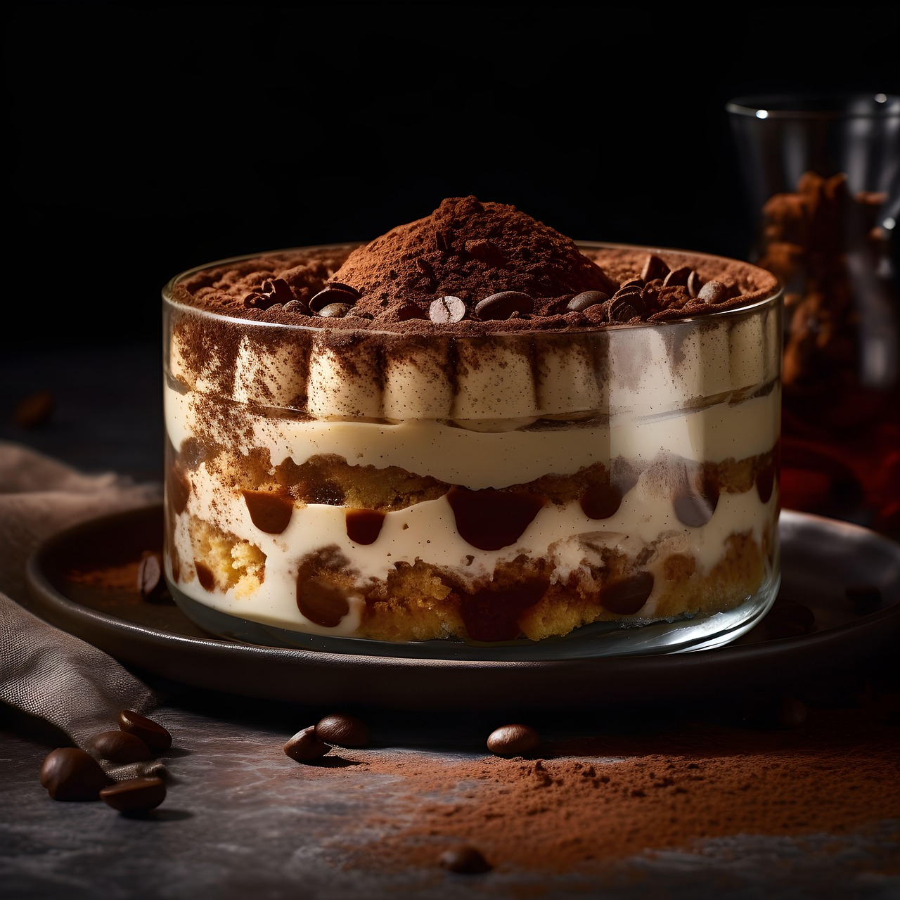 Tiramisu en verrine, romantique et moderne