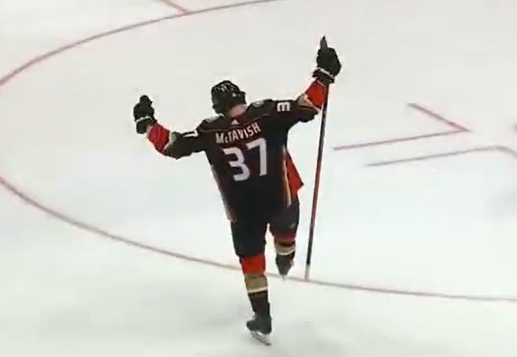 Mason McTavish is not happy to see his role diminish in Anaheim