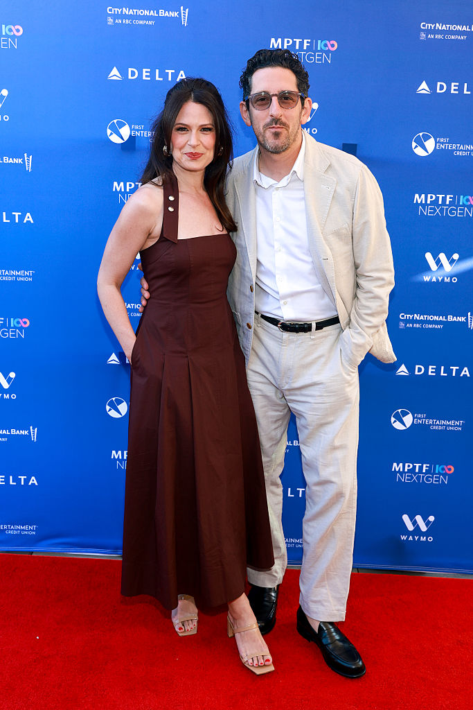 Katie Lowes and Adam Shapiro