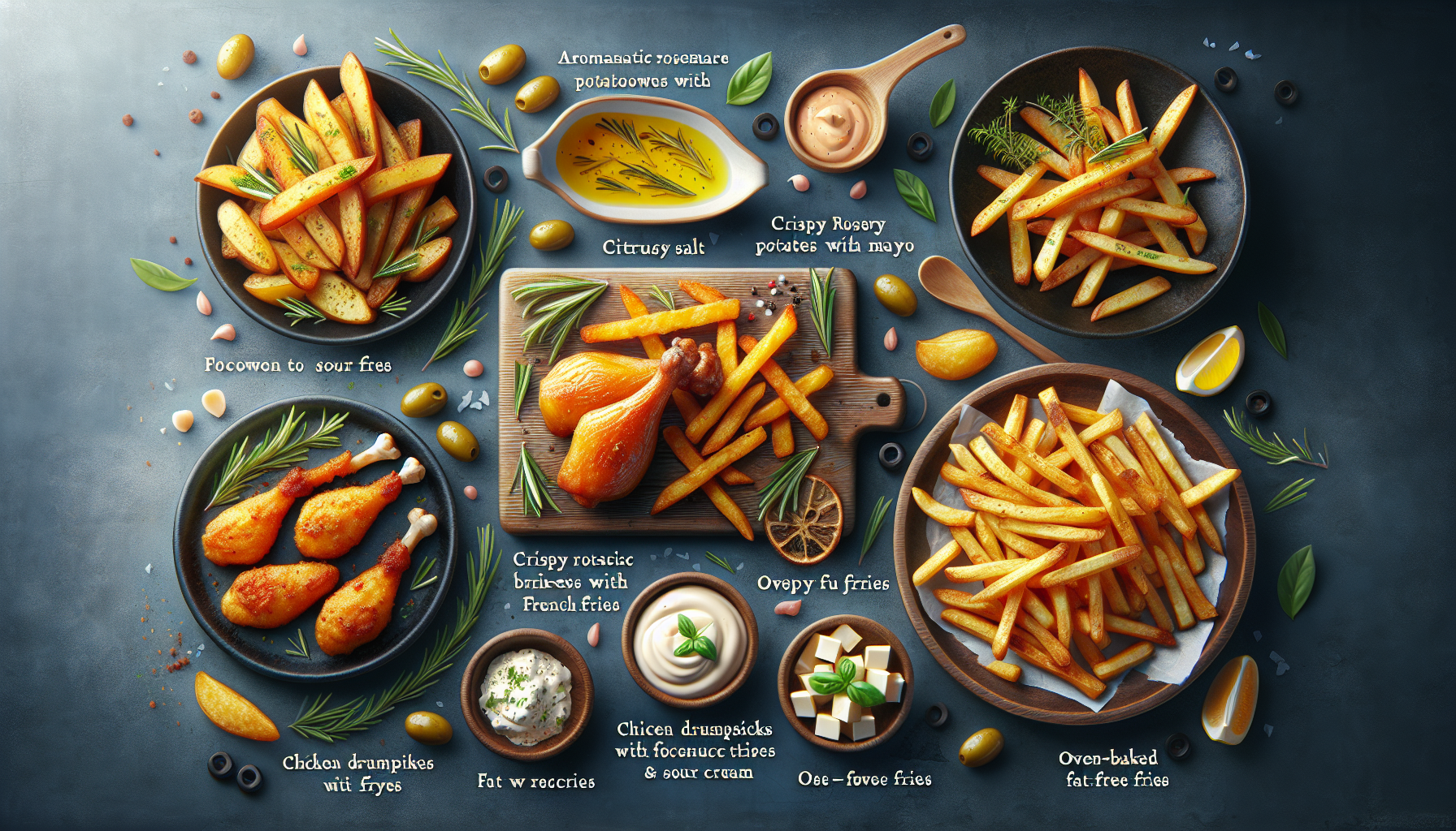 5 recettes originales avec frites délicieuses et croustillantes