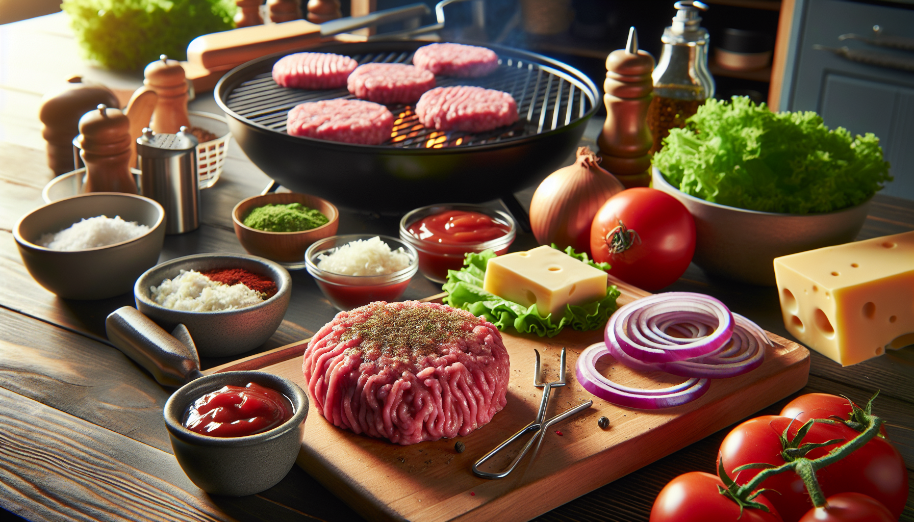 Hamburgers à l'agneau