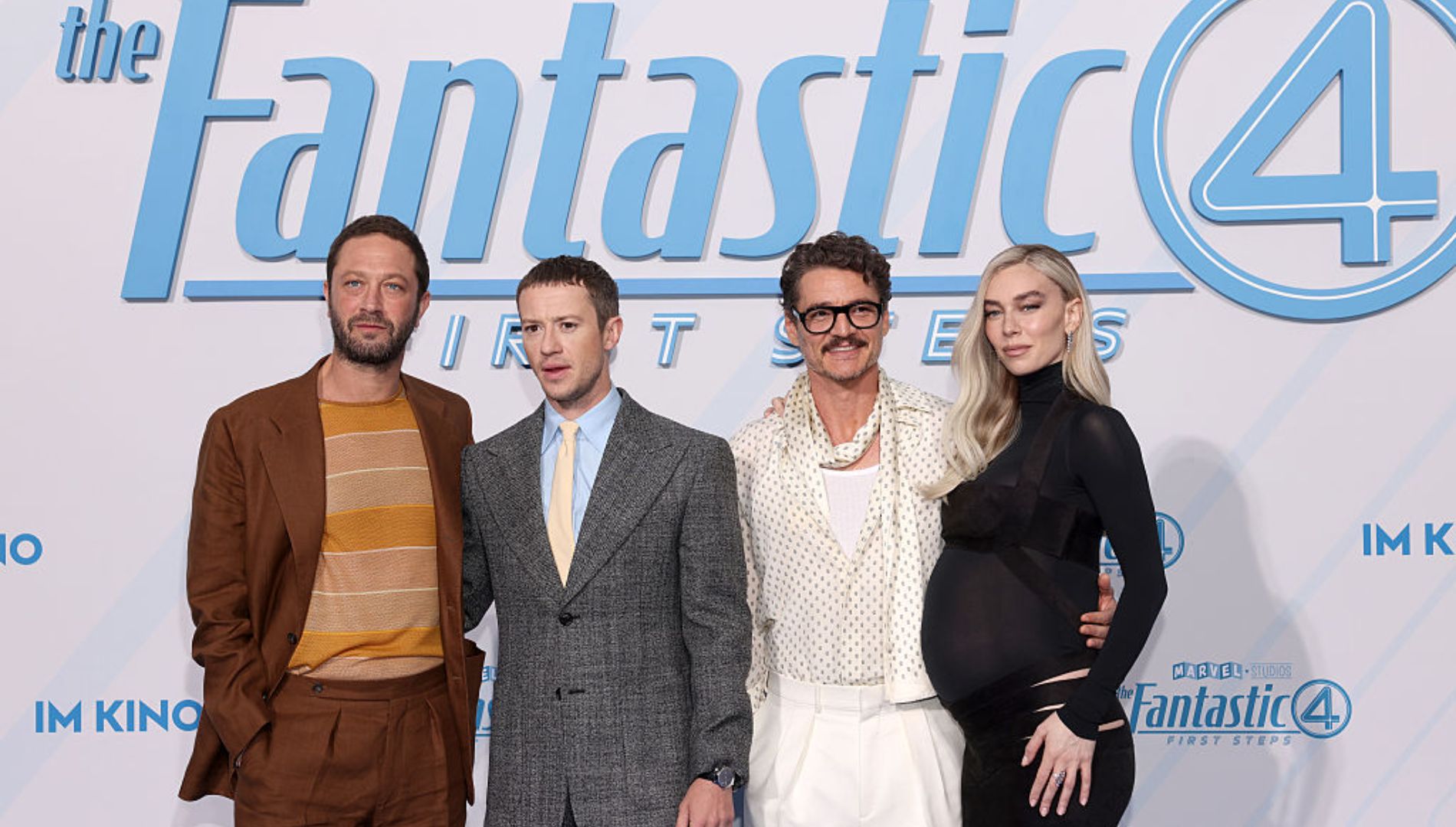 Pedro Pascal et sa bande sur le tapis bleu héroïque de Fantastic Four