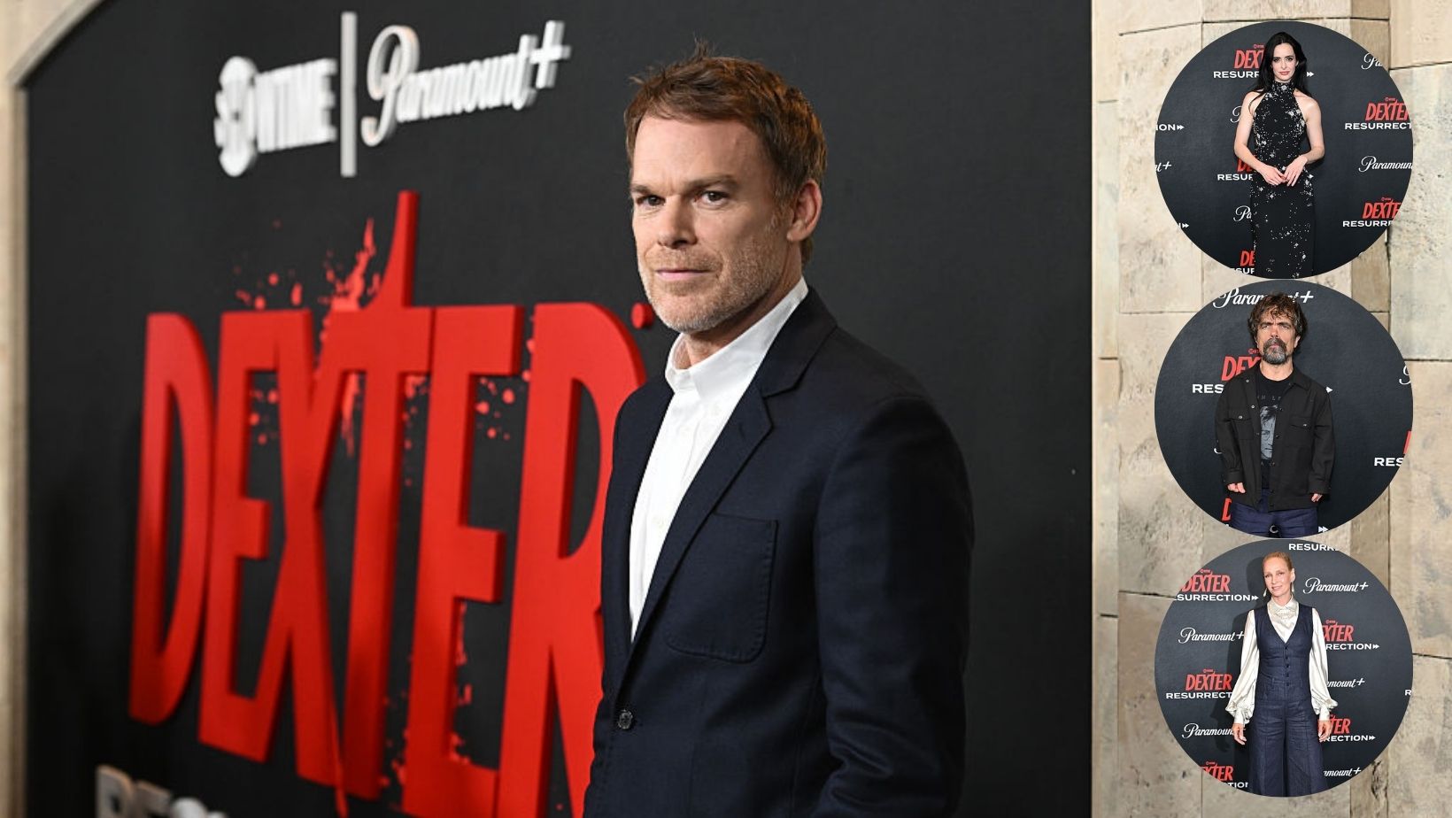 Krysten Ritter, Uma Thurman et Peter Dinklage à la première mondiale de Dexter: Resurrection
