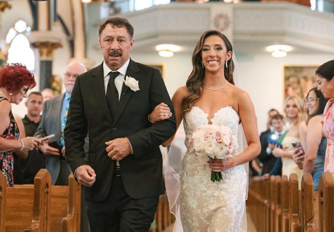 Katie Gaudreau’s wedding: a brilliant tribute to her brothers